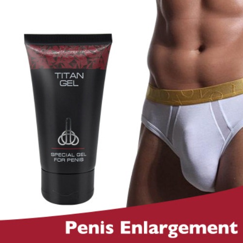 Penis enlargement Titan gel cream