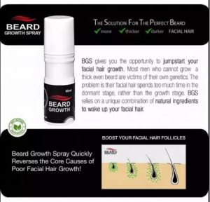 beard spray